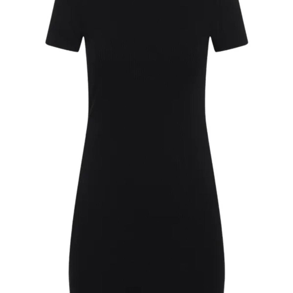 Authentic Givenchy ribbed black mini dress - Picture 5 of 15